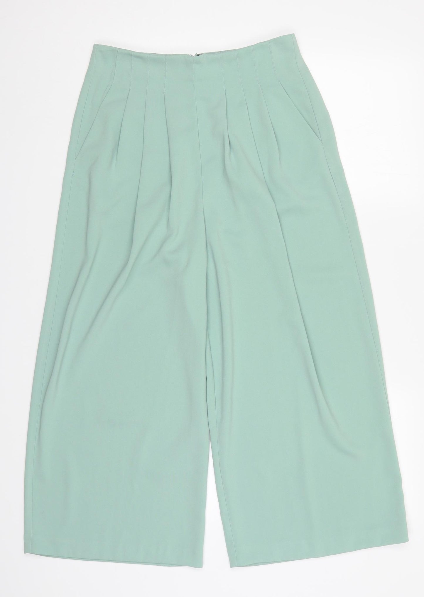 Topshop Womens Green   Trousers  Size 10 L23 in