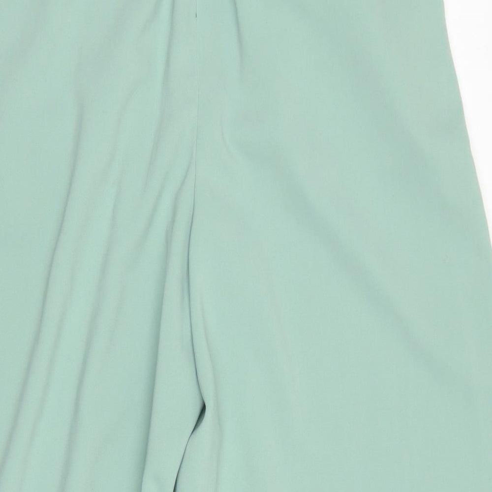 Topshop Womens Green   Trousers  Size 10 L23 in