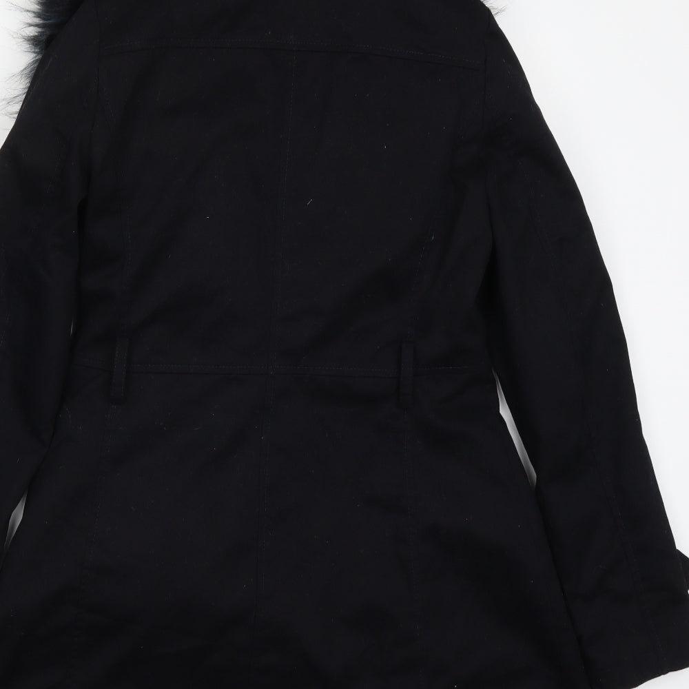 Atmosphere Womens Black   Pea Coat Coat Size 10
