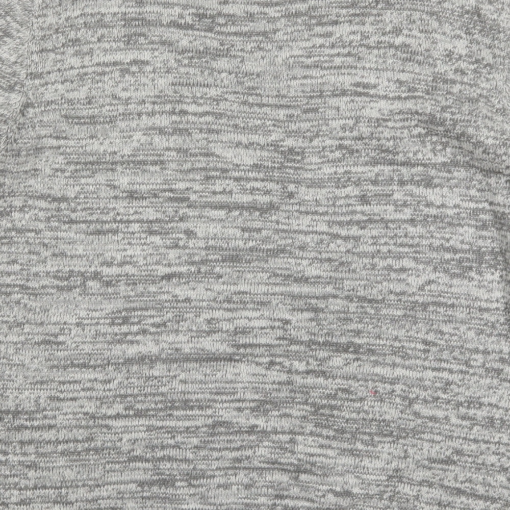 George Mens Grey  Knit Pullover Jumper Size M