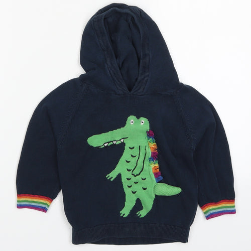 NEXT Baby Blue   Pullover Jumper Size 18-24 Months  - Crocodile