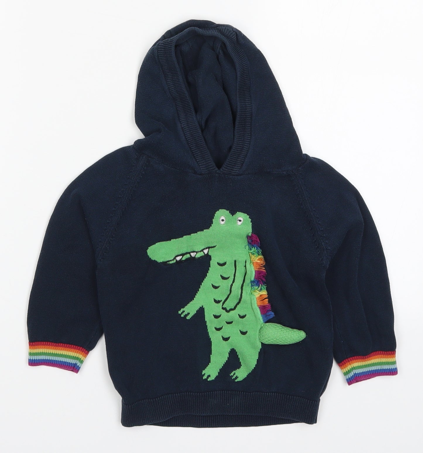 NEXT Baby Blue   Pullover Jumper Size 18-24 Months  - Crocodile