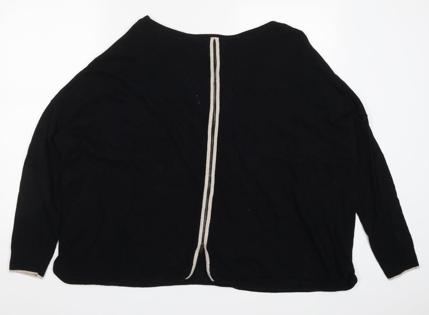 Mint Velvet Womens Black   Pullover Jumper Size L  - Star