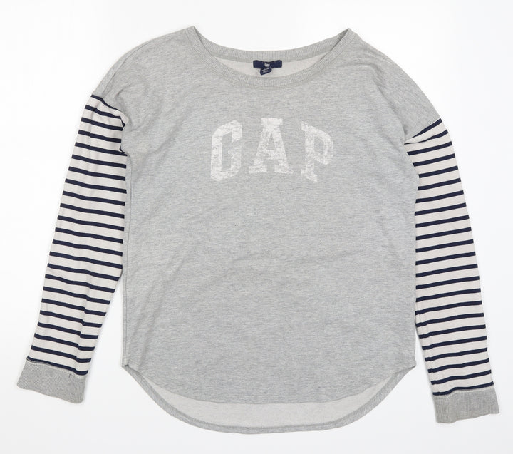 Gap Womens Grey Pullover Sweatshirt Size S