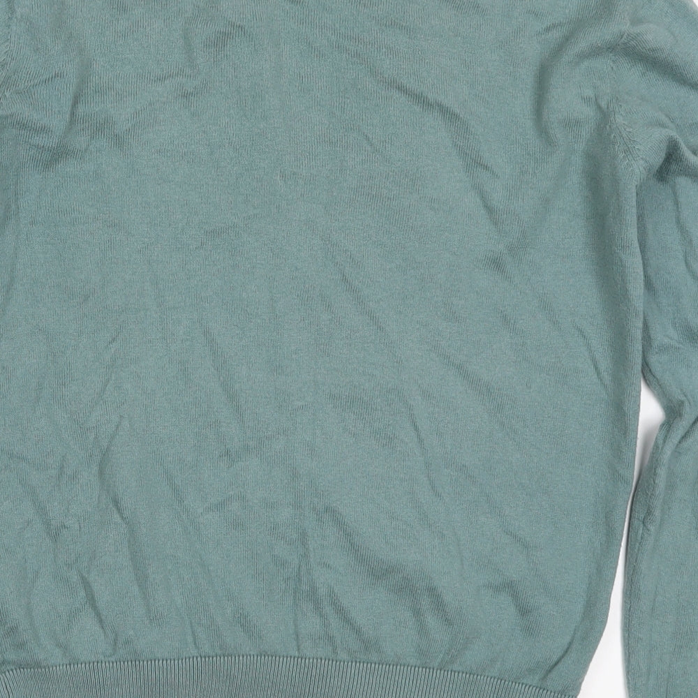 Primark Womens Blue  Knit Cardigan Jumper Size 12