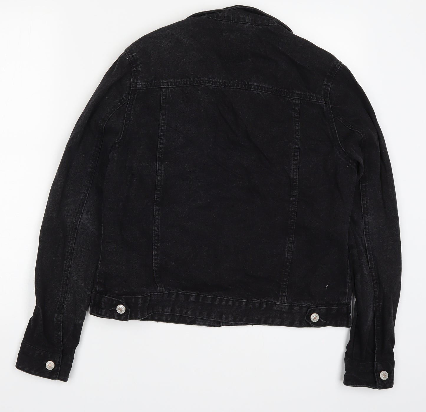 Denim Co Womens Black  Denim Jacket  Size 12