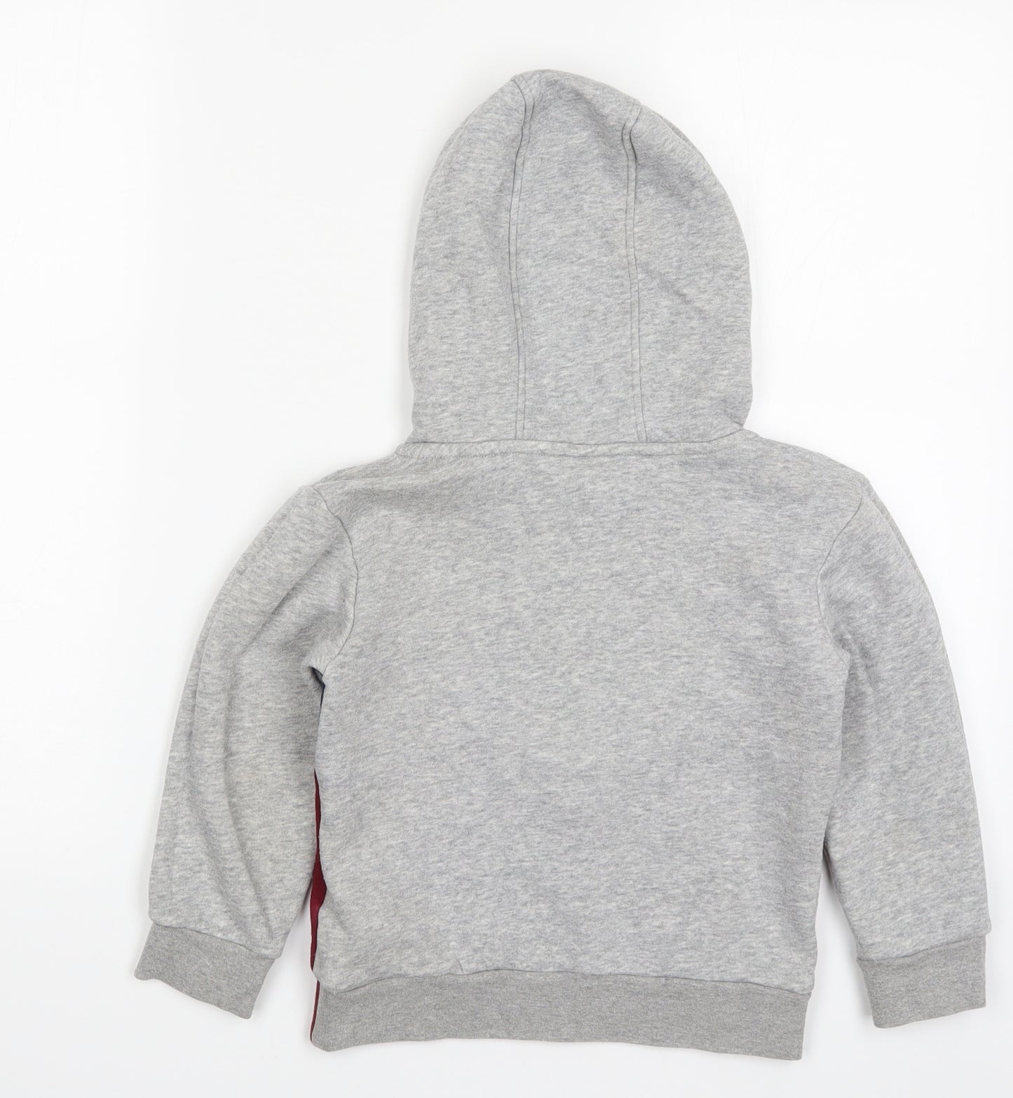 adidas Boys Multicoloured Colourblock  Pullover Hoodie Size 5-6 Years