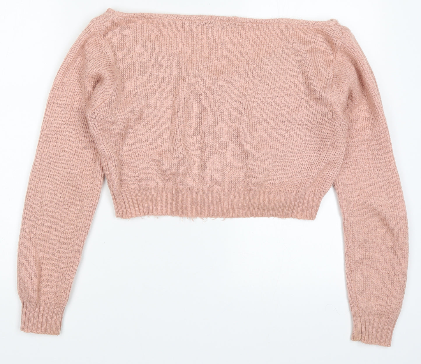 PRETTYLITTLETHING Womens Pink   Pullover Jumper Size M