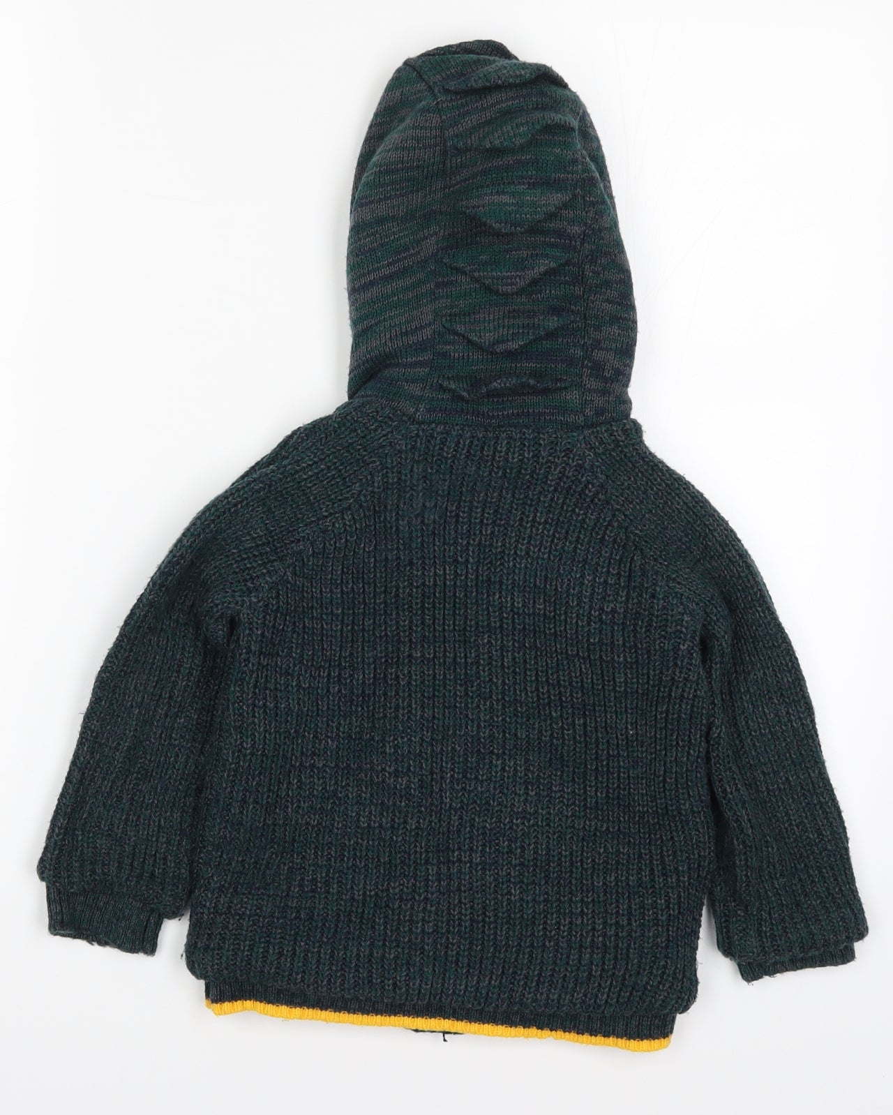 Nutmeg Boys Green   Cardigan Jumper Size 4-5 Years  - Dinosaur