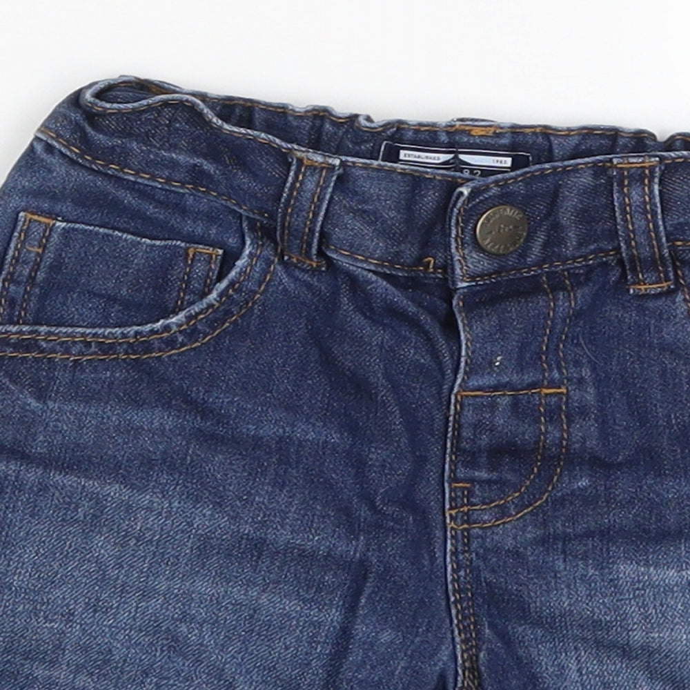 NEXT Boys Blue  Denim Bermuda Shorts Size 4-5 Years
