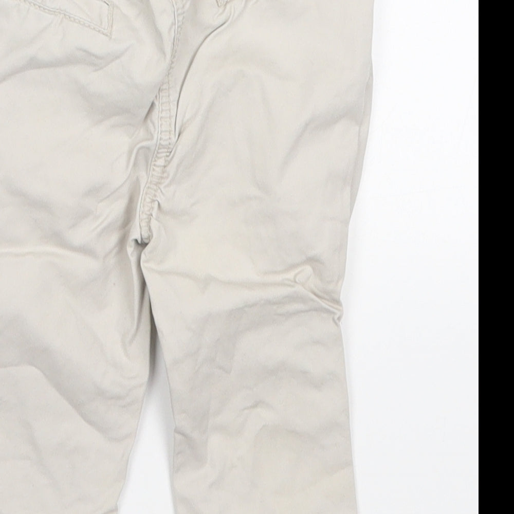 F&F Boys Grey   Cargo Trousers Size 9-12 Months