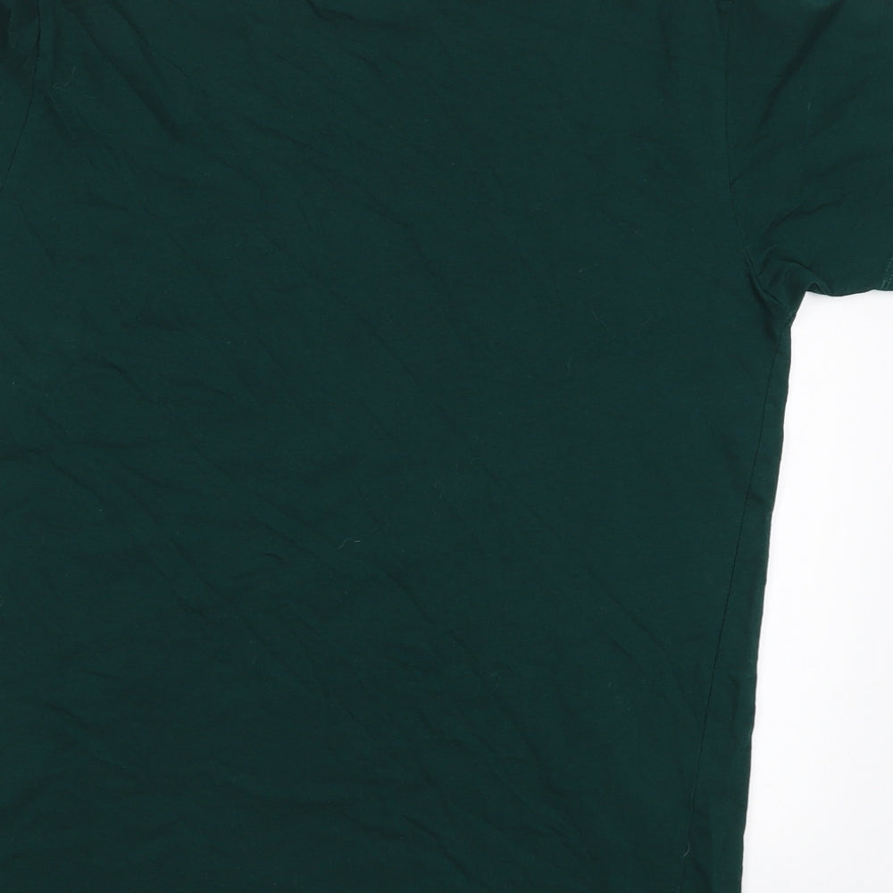 Primark Mens Green    T-Shirt Size S  - Track & Field