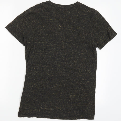 Cedar Wood State Mens Green    T-Shirt Size S