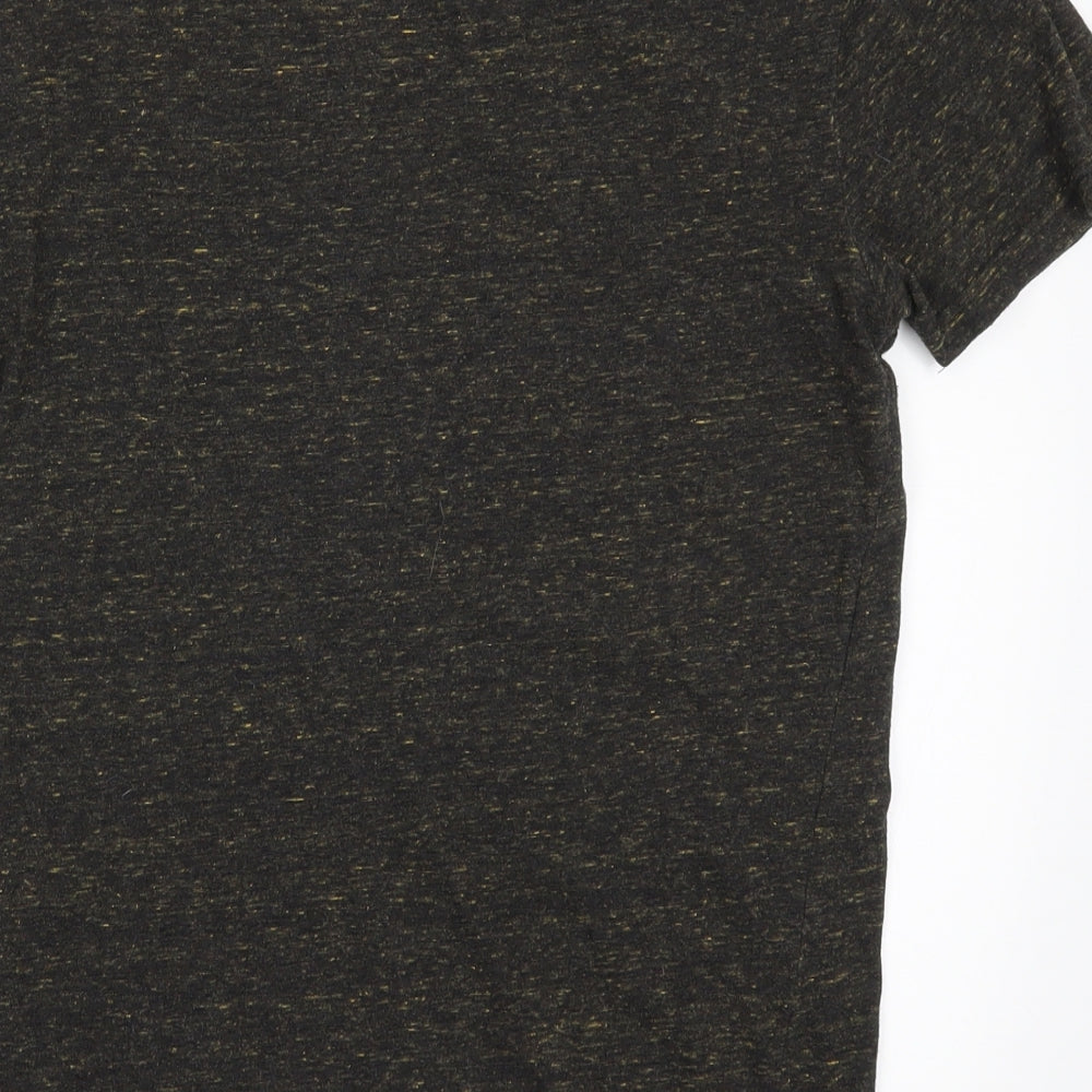 Cedar Wood State Mens Green    T-Shirt Size S
