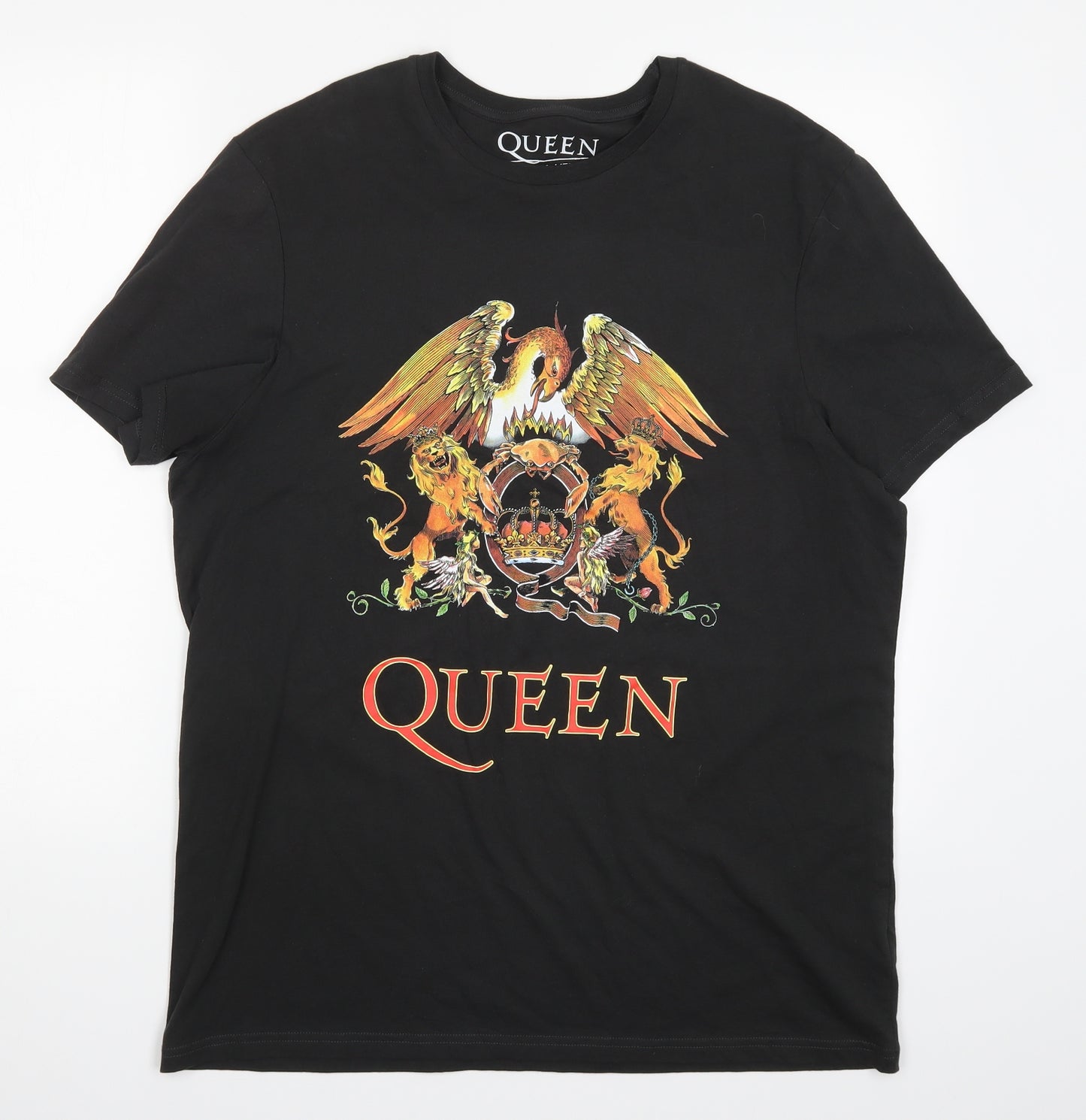 Primark Mens Black    T-Shirt Size XL  - Queen