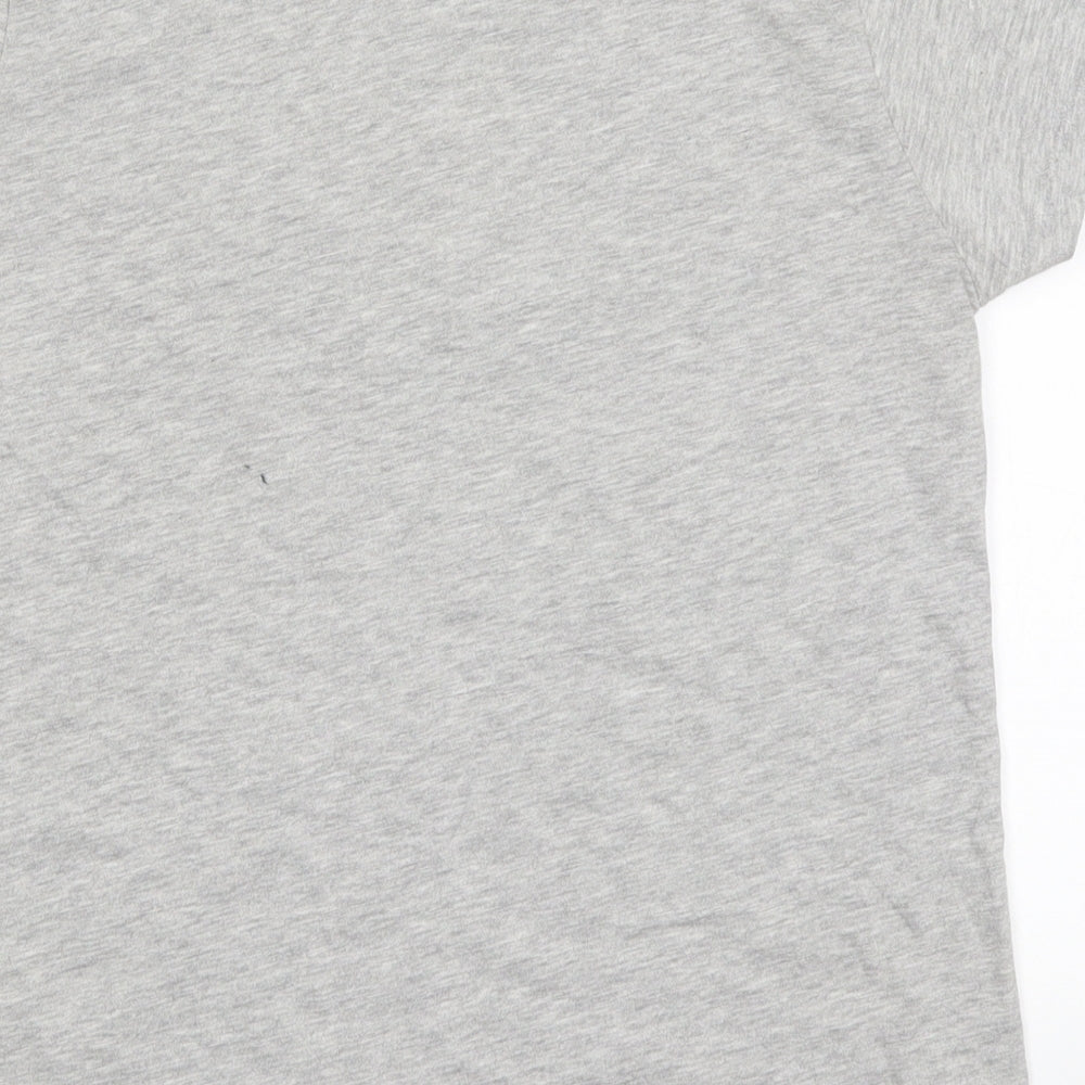 Atmosphere Womens Grey   Basic T-Shirt Size 10  - Central Perk Friends Coffee