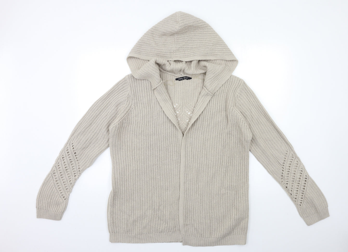 Select Womens Grey  Knit Cardigan Jumper Size 18