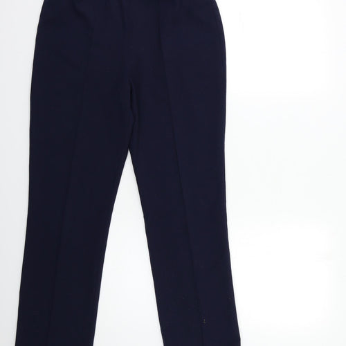 Bonmarché Womens Blue   Trousers  Size 10 L28 in