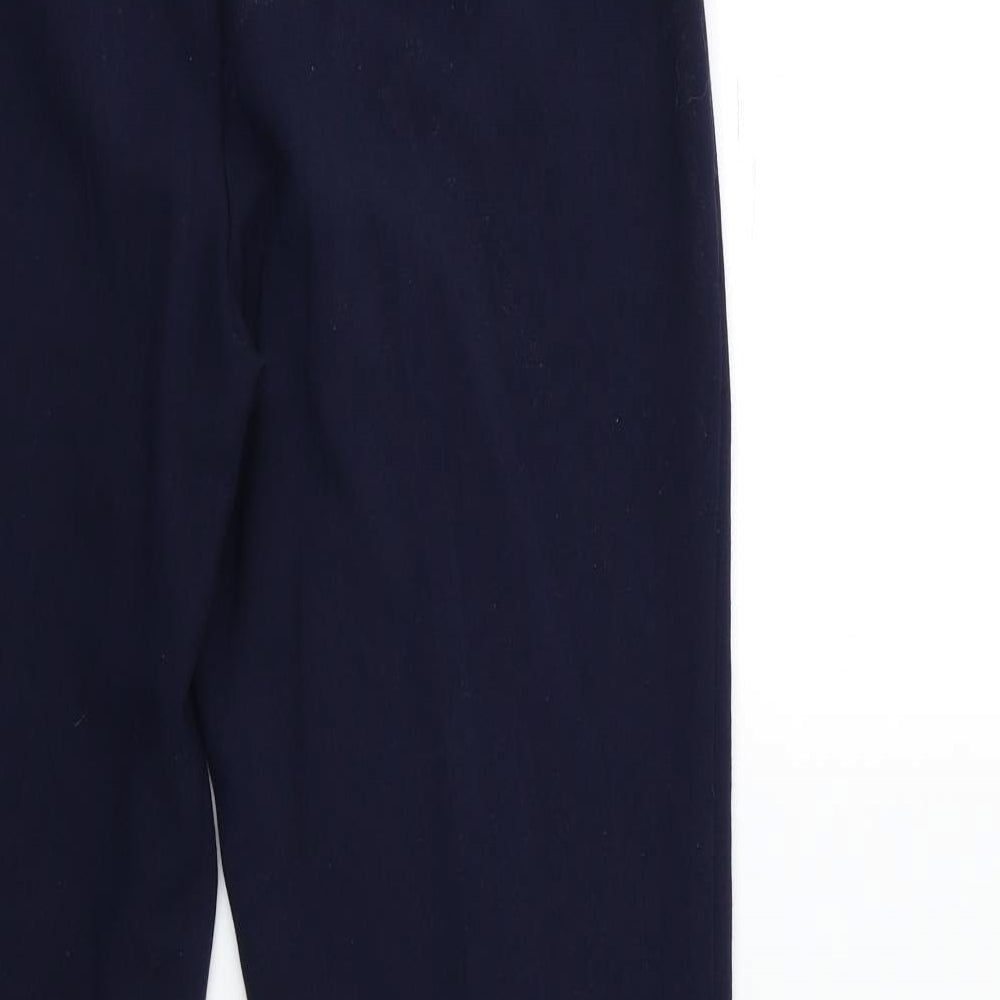 Bonmarché Womens Blue   Trousers  Size 10 L28 in