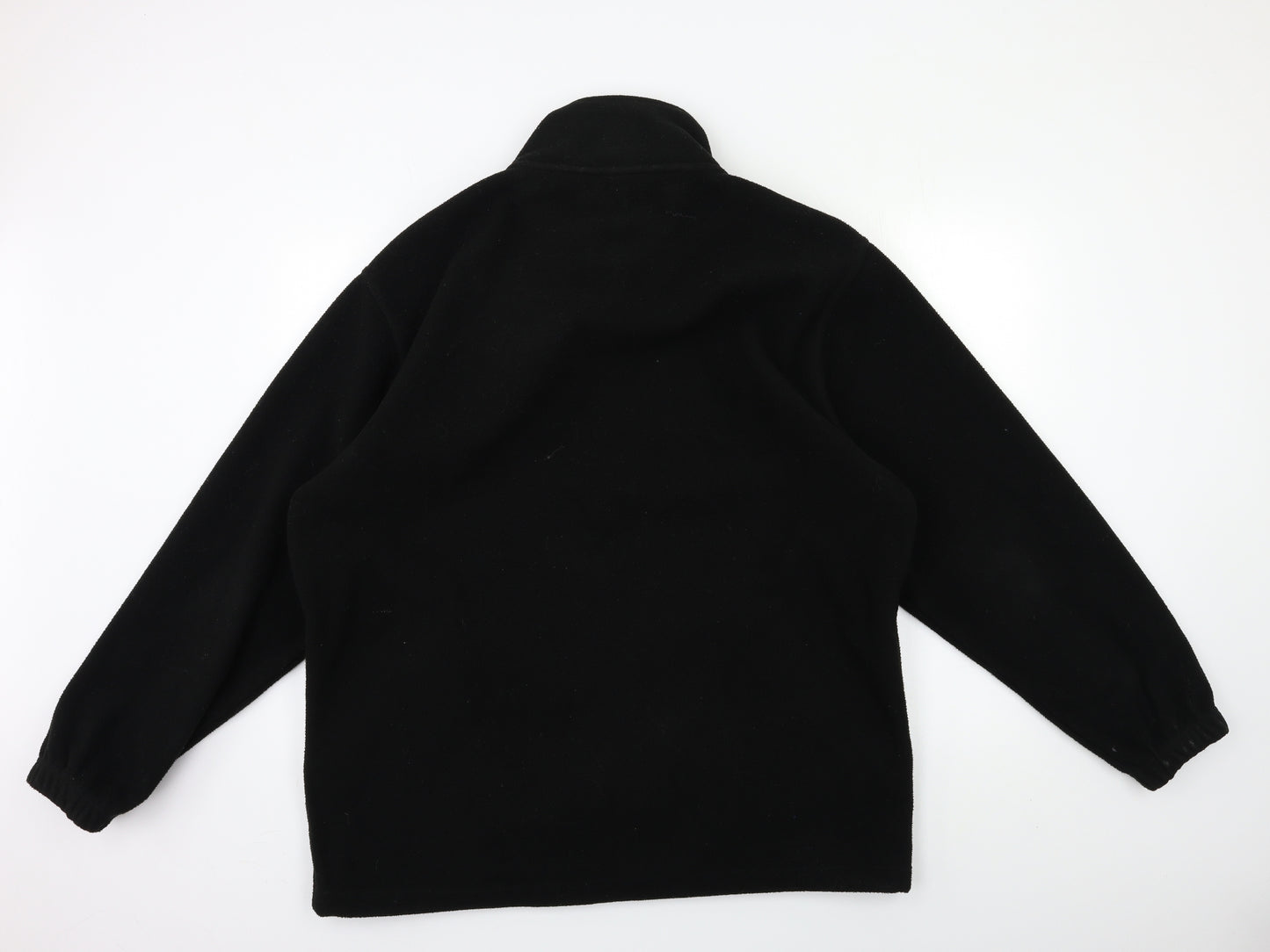 pro uneek Mens Black  Fleece Jacket Coat Size XL