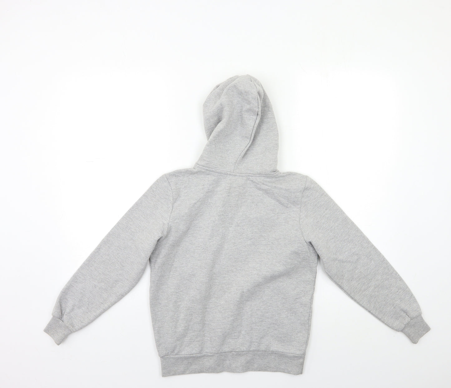Hullabaloo Boys Grey   Full Zip Hoodie Size 7-8 Years