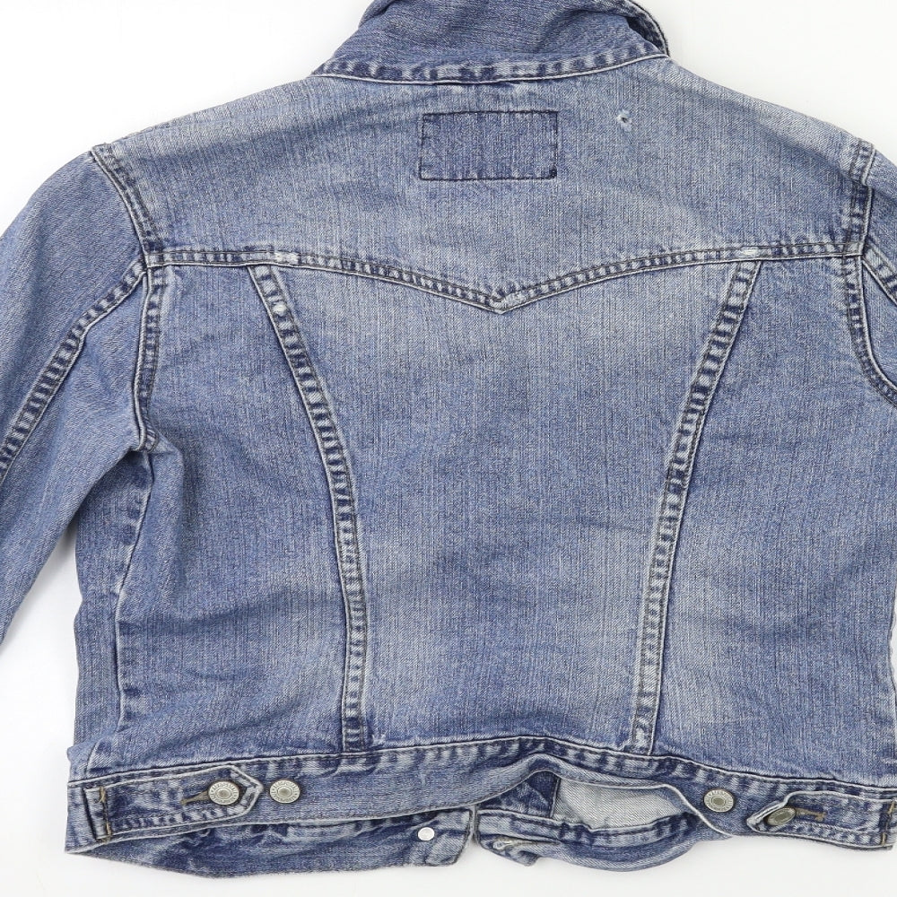 aeropostale Womens Blue  Denim Jacket  Size M