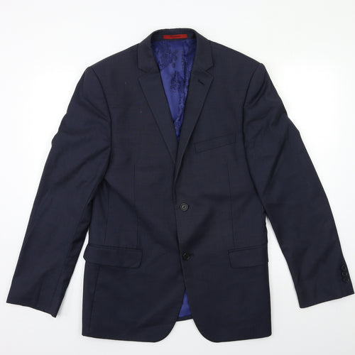 Ted Baker Mens Black   Jacket Suit Jacket Size 40