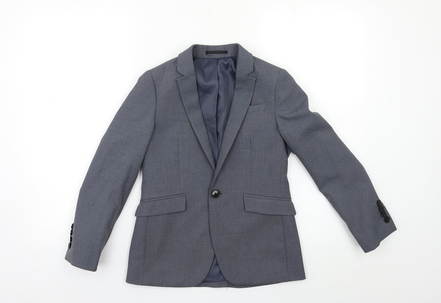 Matalan Boys Grey   Jacket Blazer Size 9 Years