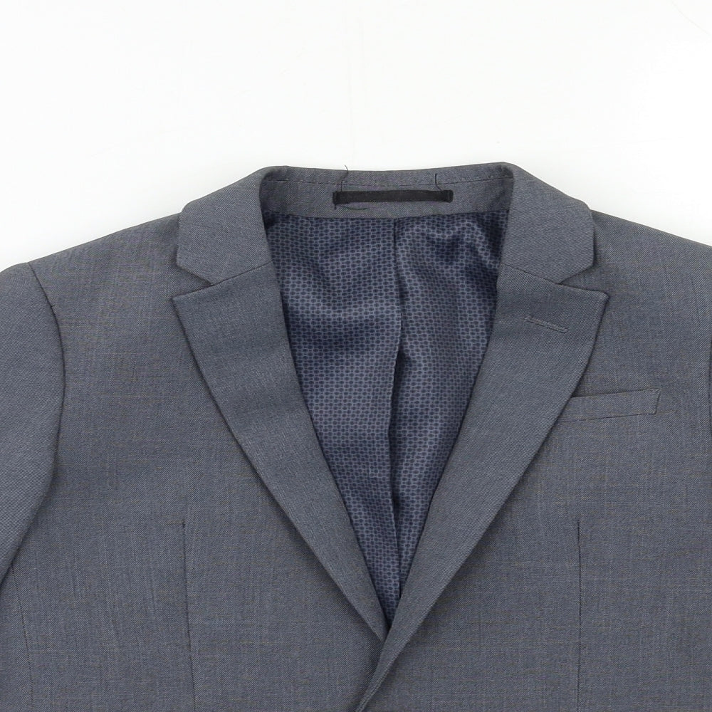 Matalan Boys Grey   Jacket Blazer Size 9 Years