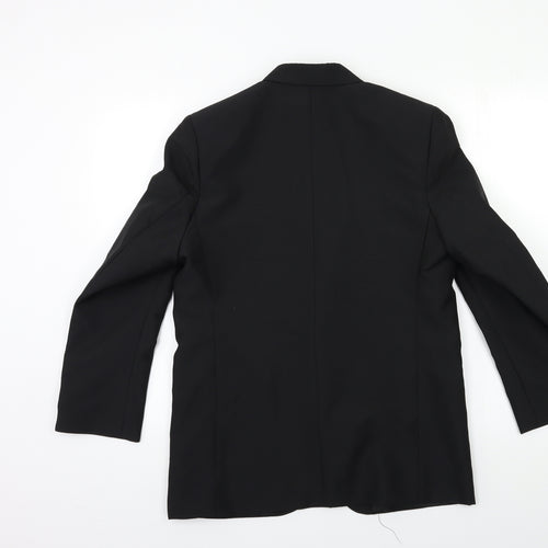 Shiny Penny Boys Black   Jacket Blazer Size 13 Years