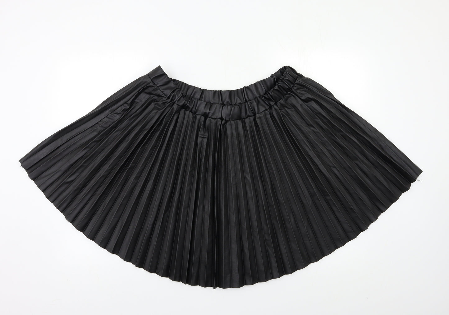 New Look Womens Black   Pleated Skirt Size 16