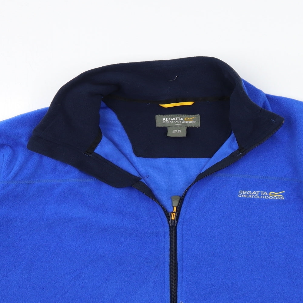 Regatta Mens Blue  Fleece Jacket  Size XL