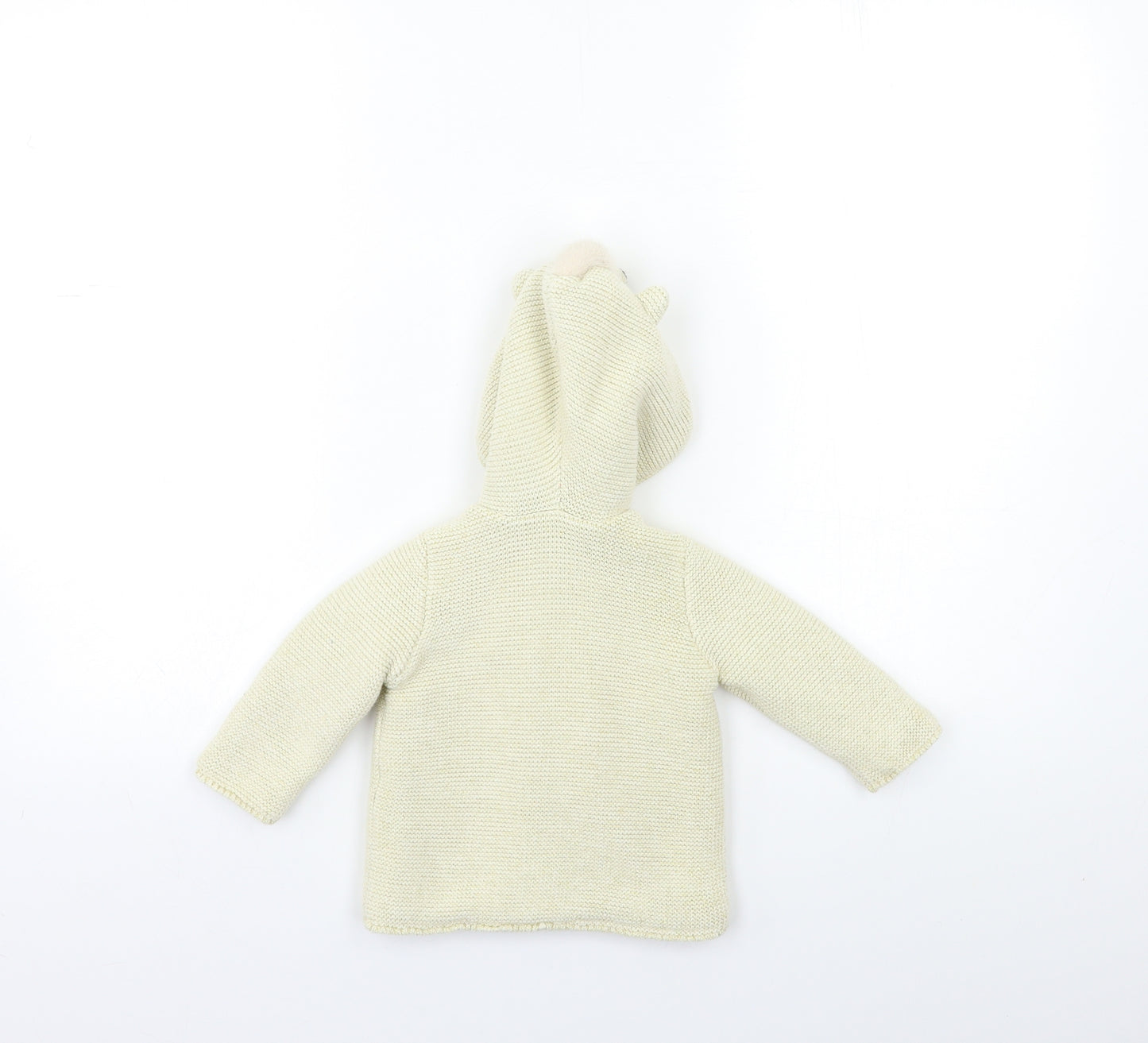 FRED & FLO Baby Gold  Knit Cardigan Jumper Size 3-6 Months