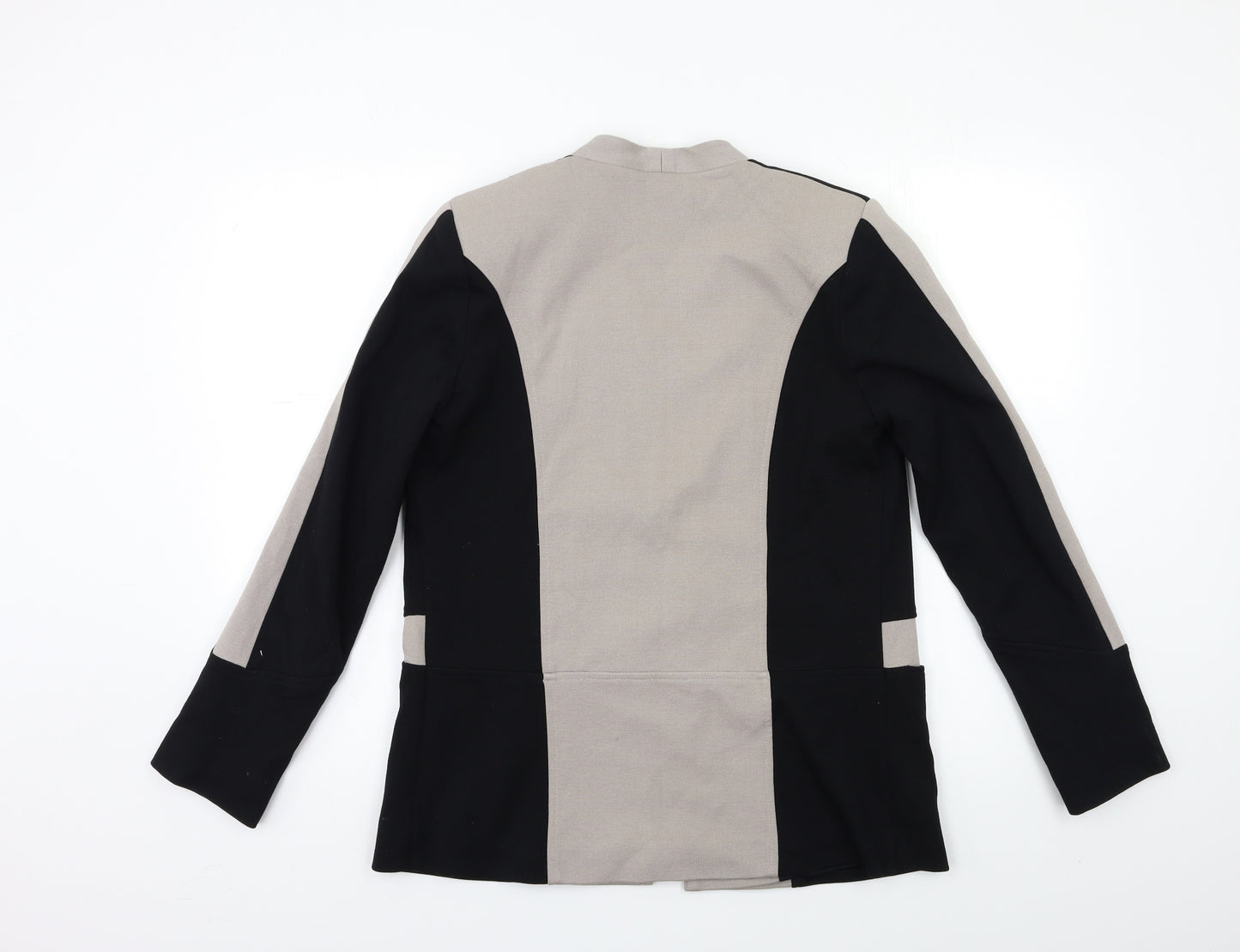 River Island Womens Grey Striped  Jacket Blazer Size 10