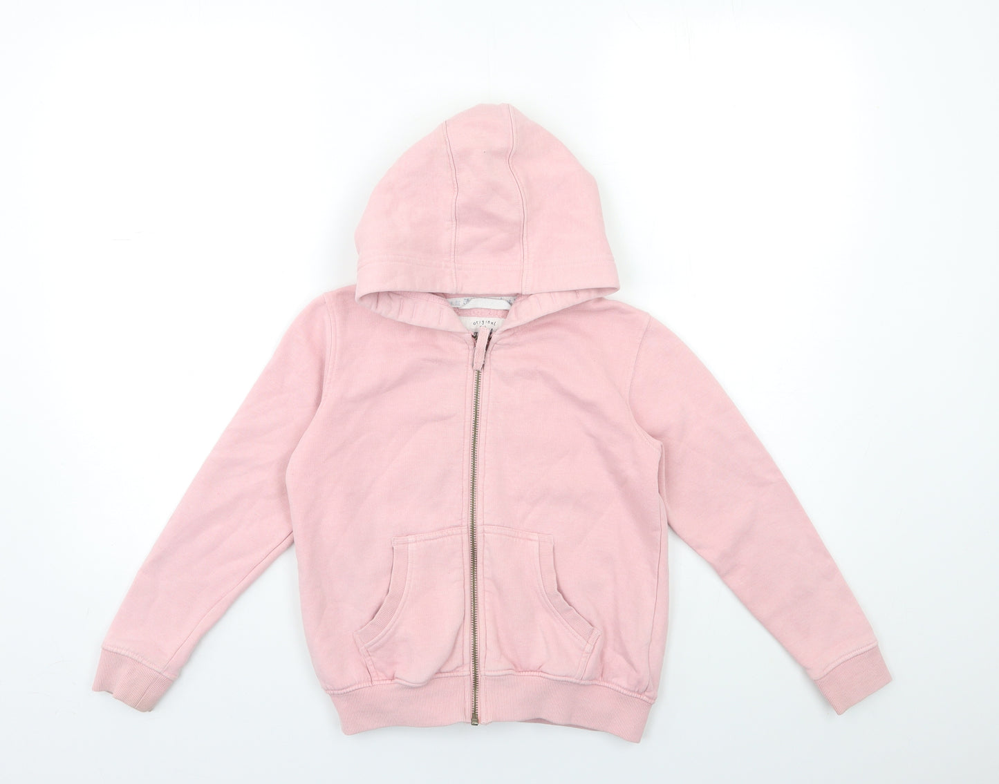 NEXT Girls Pink   Full Zip Hoodie Size 8 Years