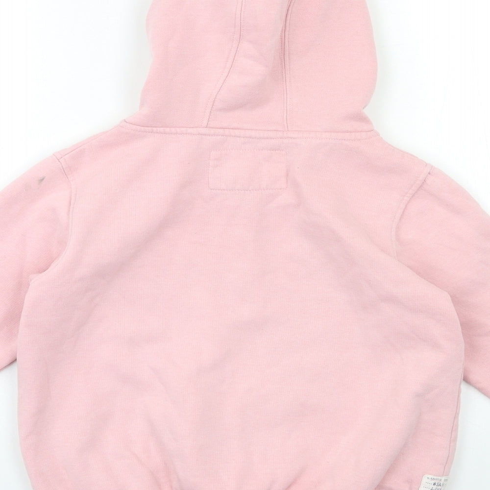 NEXT Girls Pink   Full Zip Hoodie Size 8 Years