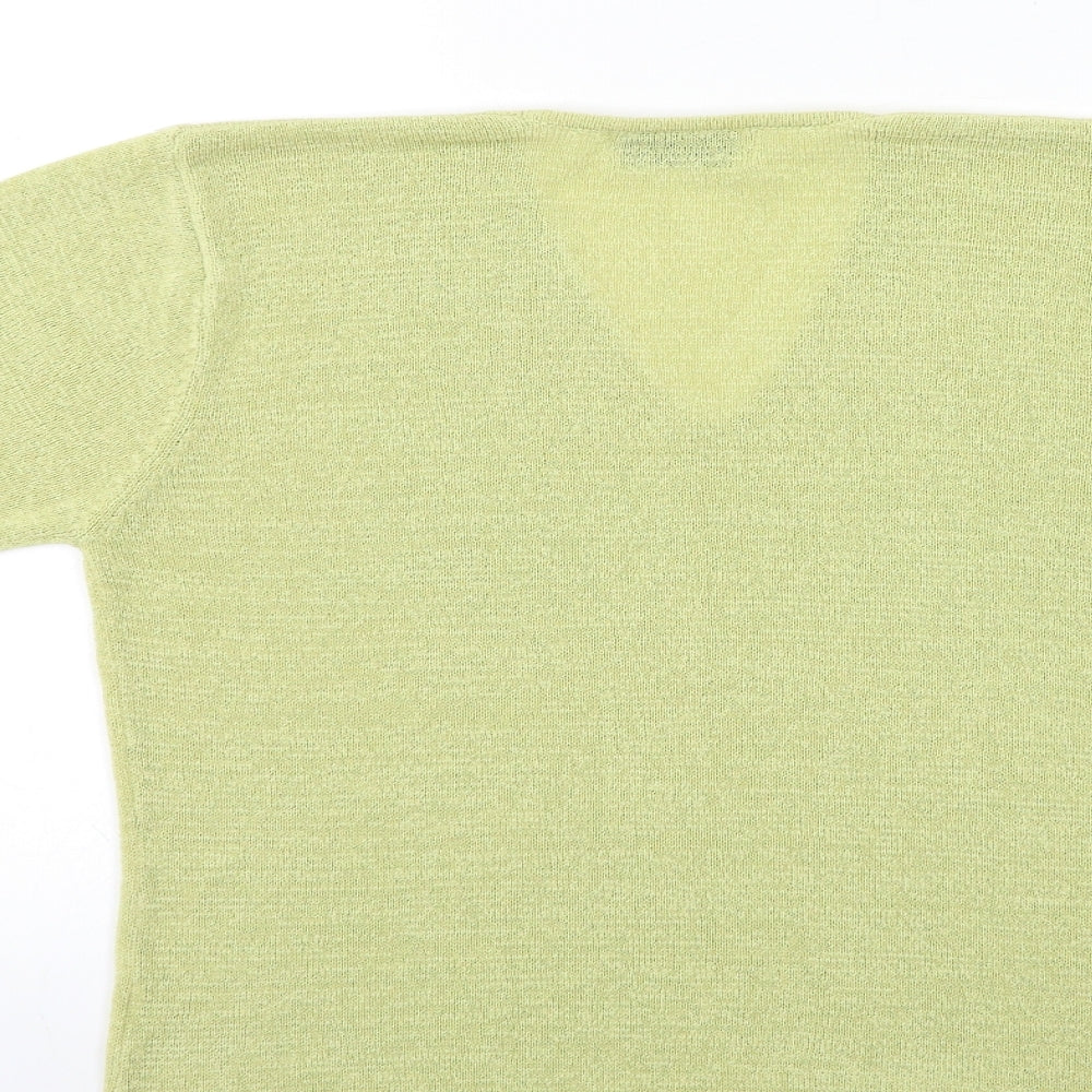 Berkertex Womens Green  Knit Pullover Jumper Size 16