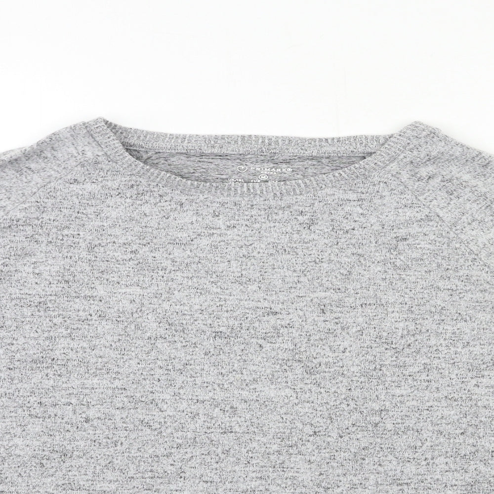 Primark Womens Grey   Pullover Sweatshirt Size 12
