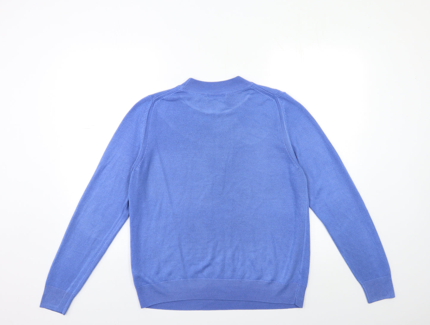 Marks and Spencer Womens Blue  Knit Pullover Jumper Size 14