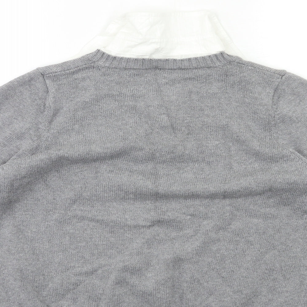 Marks and Spencer Womens Green  Knit Pullover Jumper Size 18