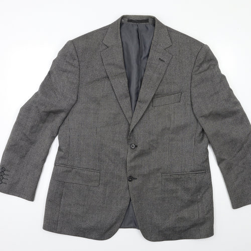 Impressions Mens Grey   Jacket Suit Jacket Size 42