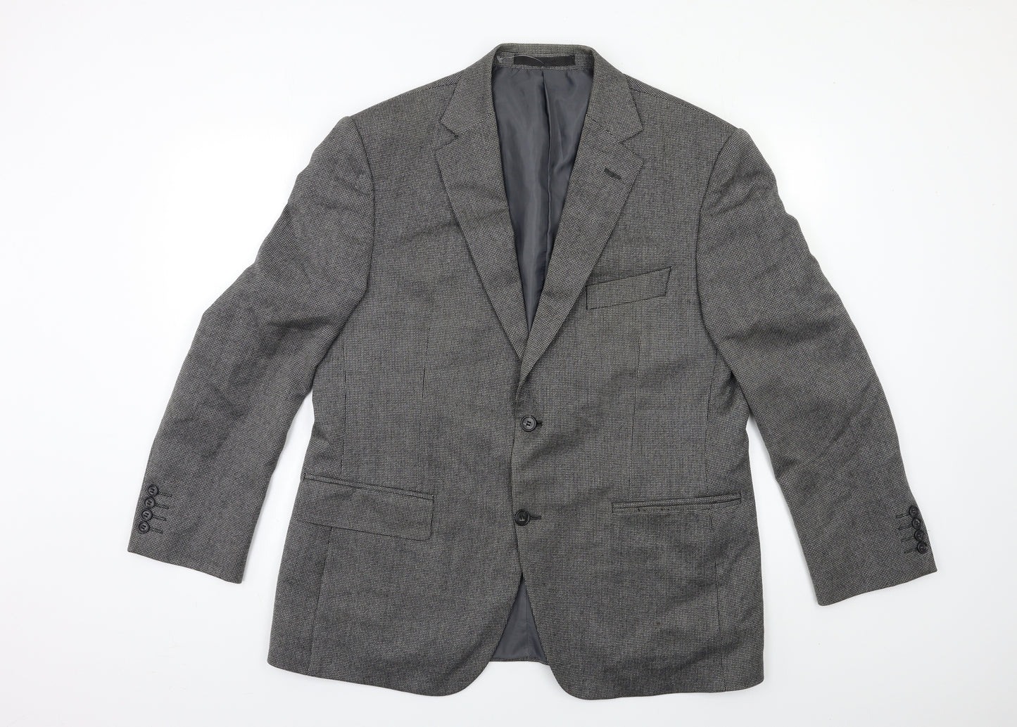 Impressions Mens Grey   Jacket Suit Jacket Size 42