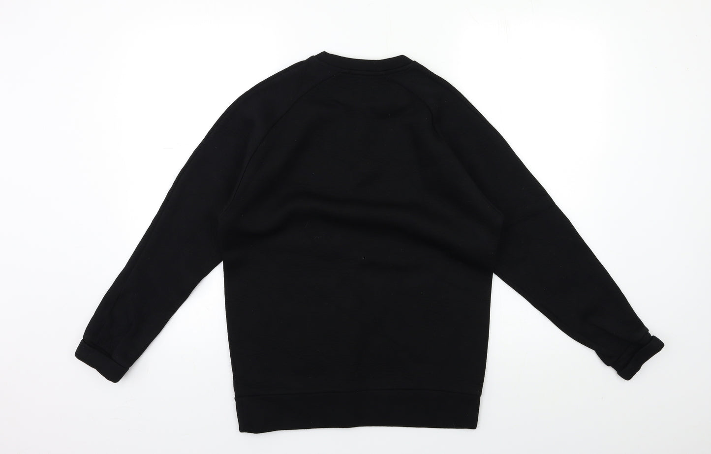 New Look Mens Black   Pullover Sweatshirt Size XS