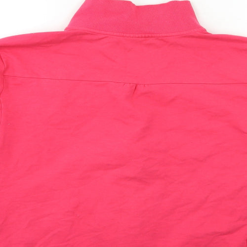 goldigga Womens Pink   Full Zip Sweatshirt Size 16