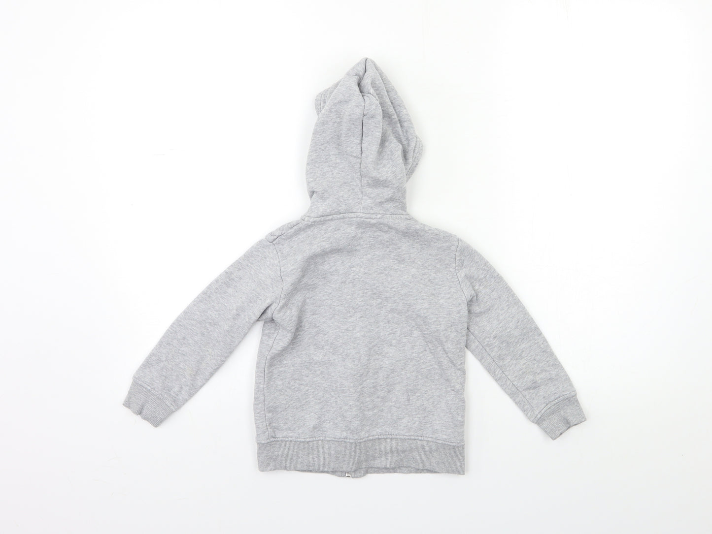 H&M Boys Grey   Full Zip Hoodie Size 3 Years