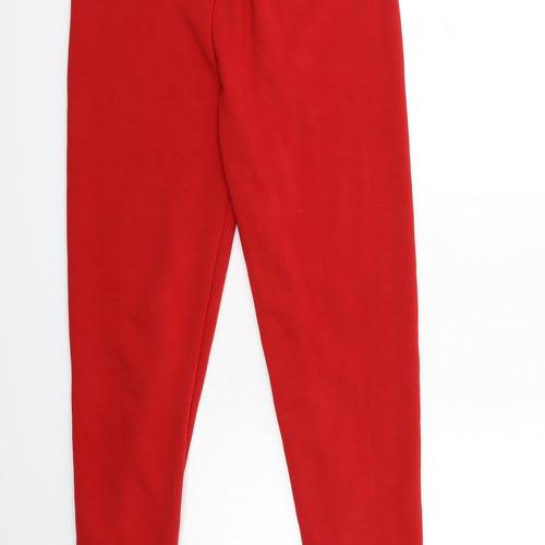 Preworn Womens Red   Trousers  Size 28 in L28.5 in