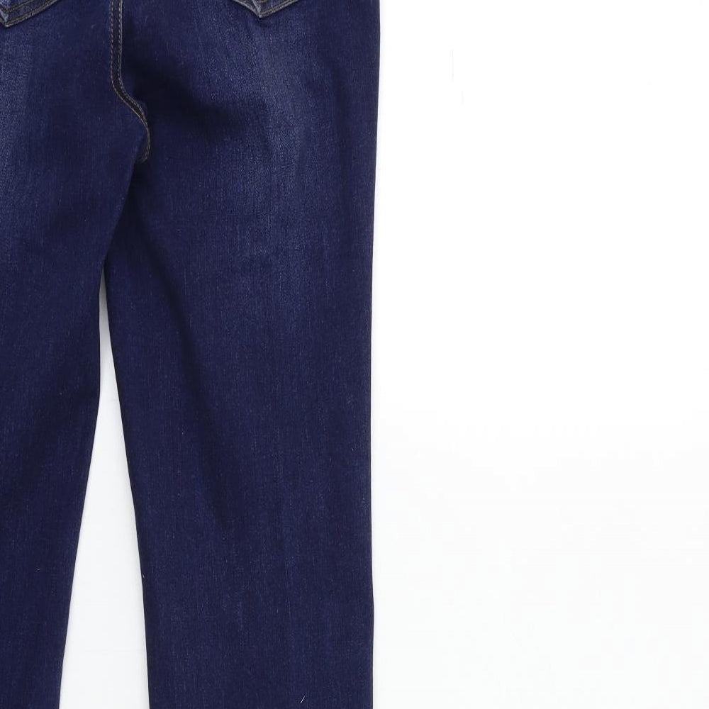 F&F Womens Blue  Denim Bootcut Jeans Size 10 L31 in