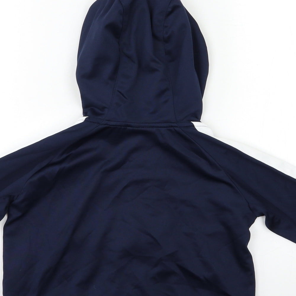 Nike Boys Blue   Full Zip Hoodie Size 3-4 Years