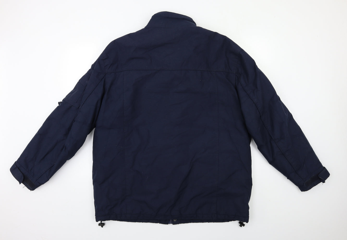 Cedar Wood State Mens Blue   Overcoat Coat Size L