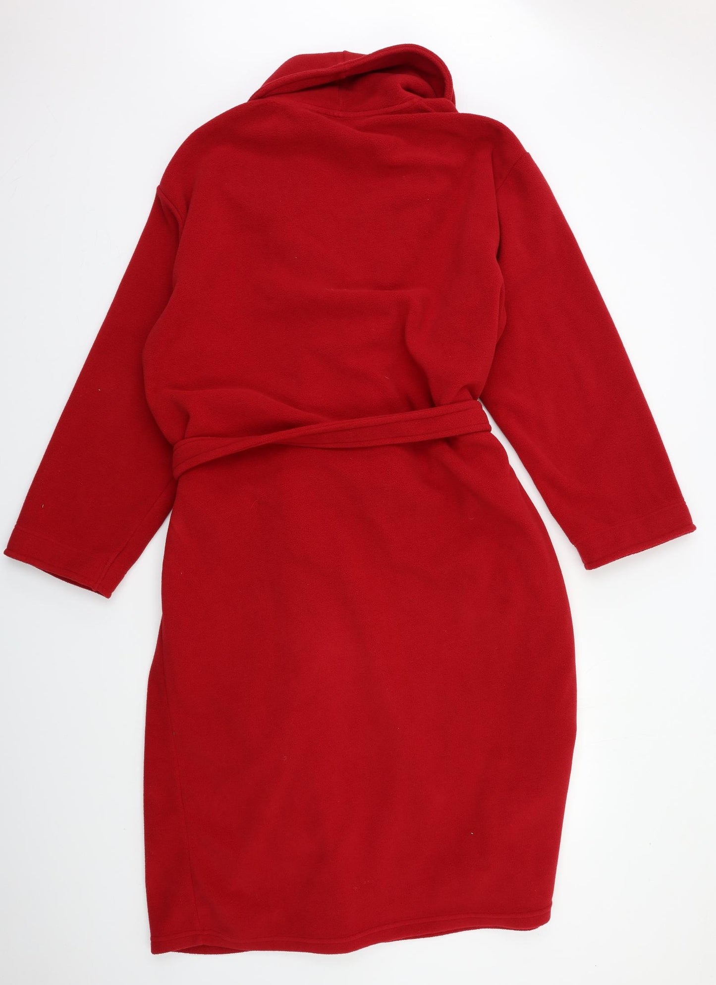 Cotton Traders Mens Red  Fleece  Gown Size M